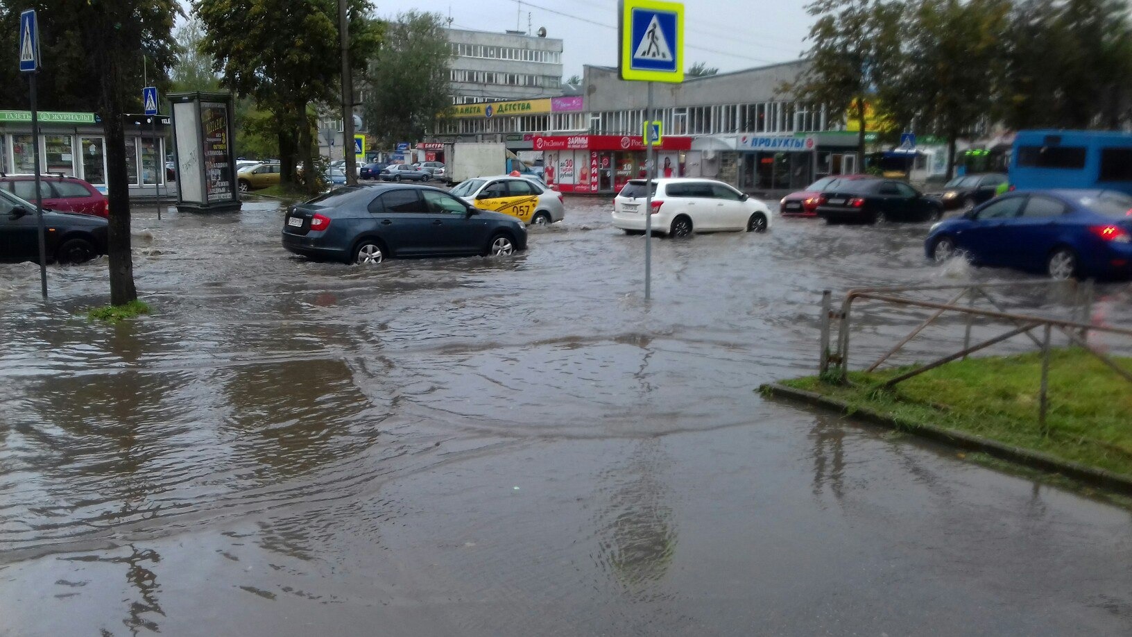 На дальнем востоке идут обильные дожди