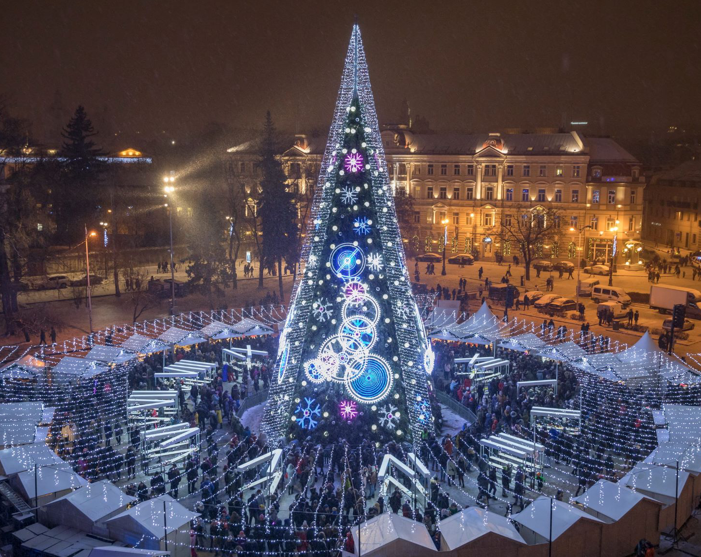 литва зимой