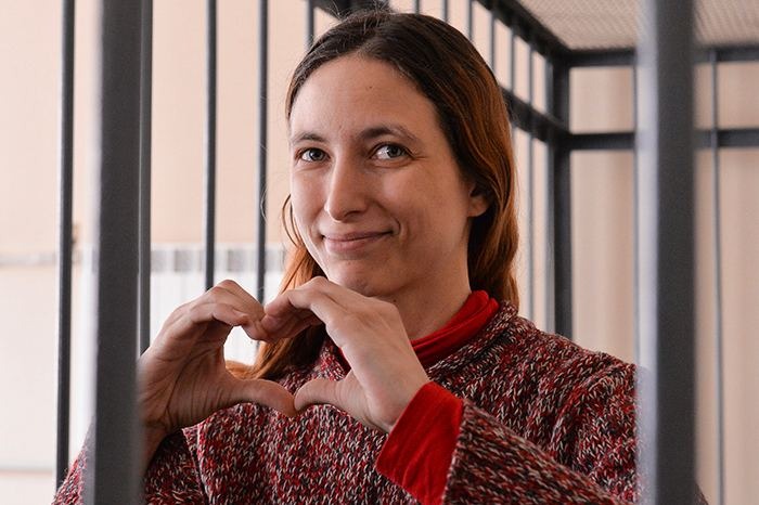 Петербургскую художницу Александру Скочиленко приговорили к семи годам колонии 